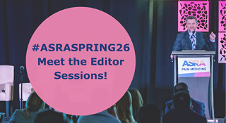 Photo of Dr. Brian Sites, Editor-in-Chief presenting from the podium