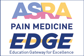ASRA Pain Medicine EDGE