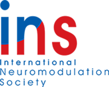 INS: International Neuromodulation Society logo in red and blue