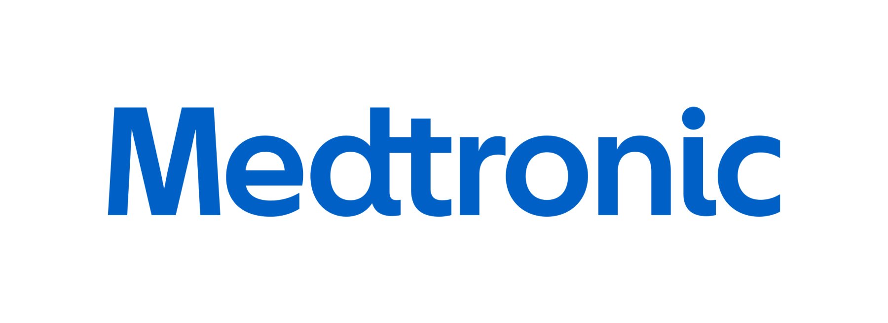 Blue Medtronic logo