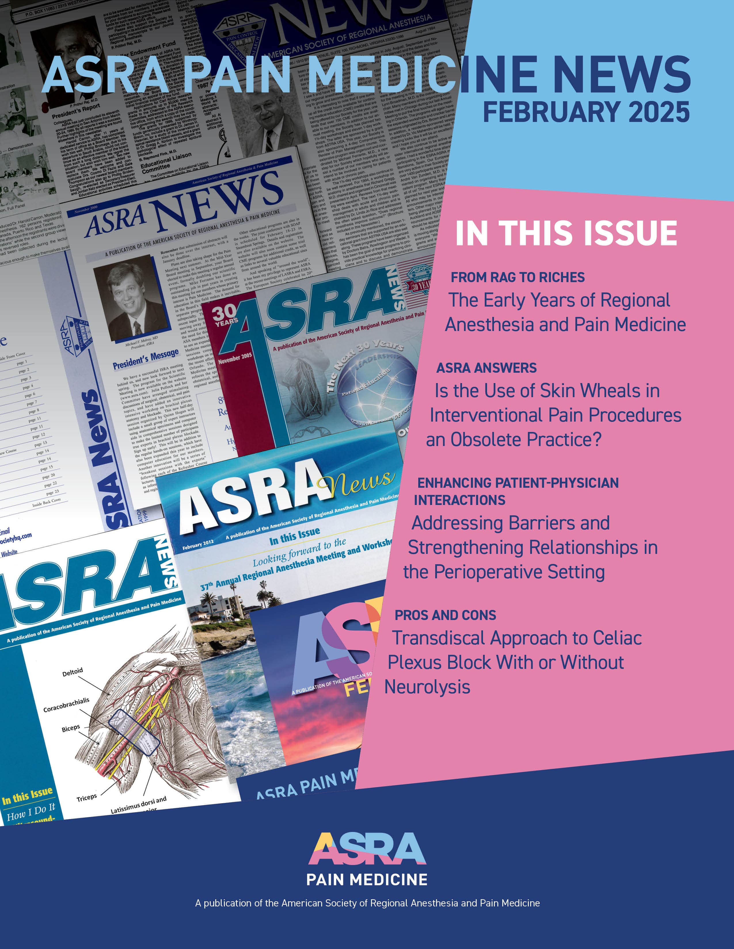 ASRA Pain Medicine News November 2024 Cover