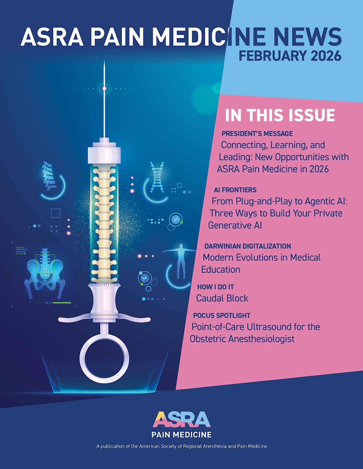 ASRA Pain Medicine News February 2026 Cover