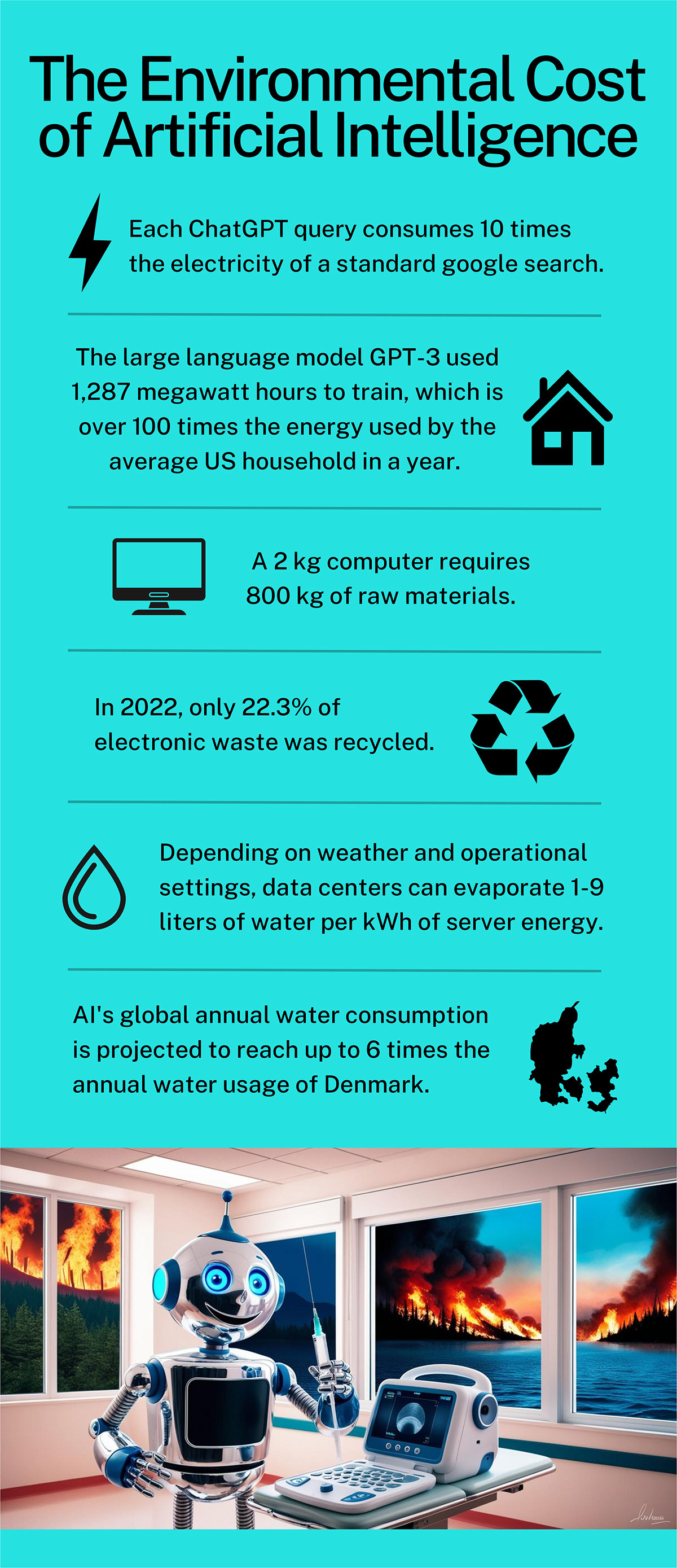 The Environmental Cost of Artificial Intelligence