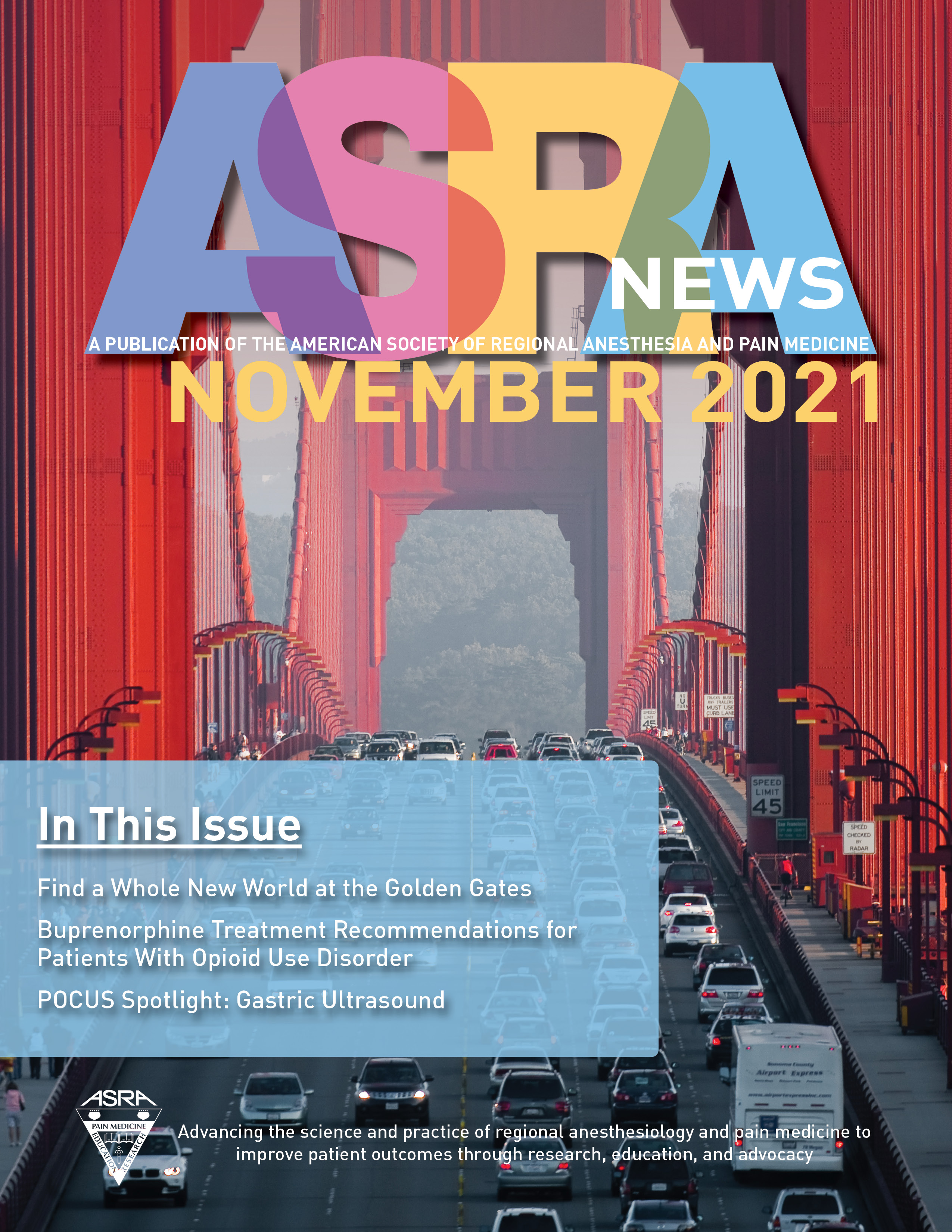November 2021 Cover ASRA News November 2021 Cover